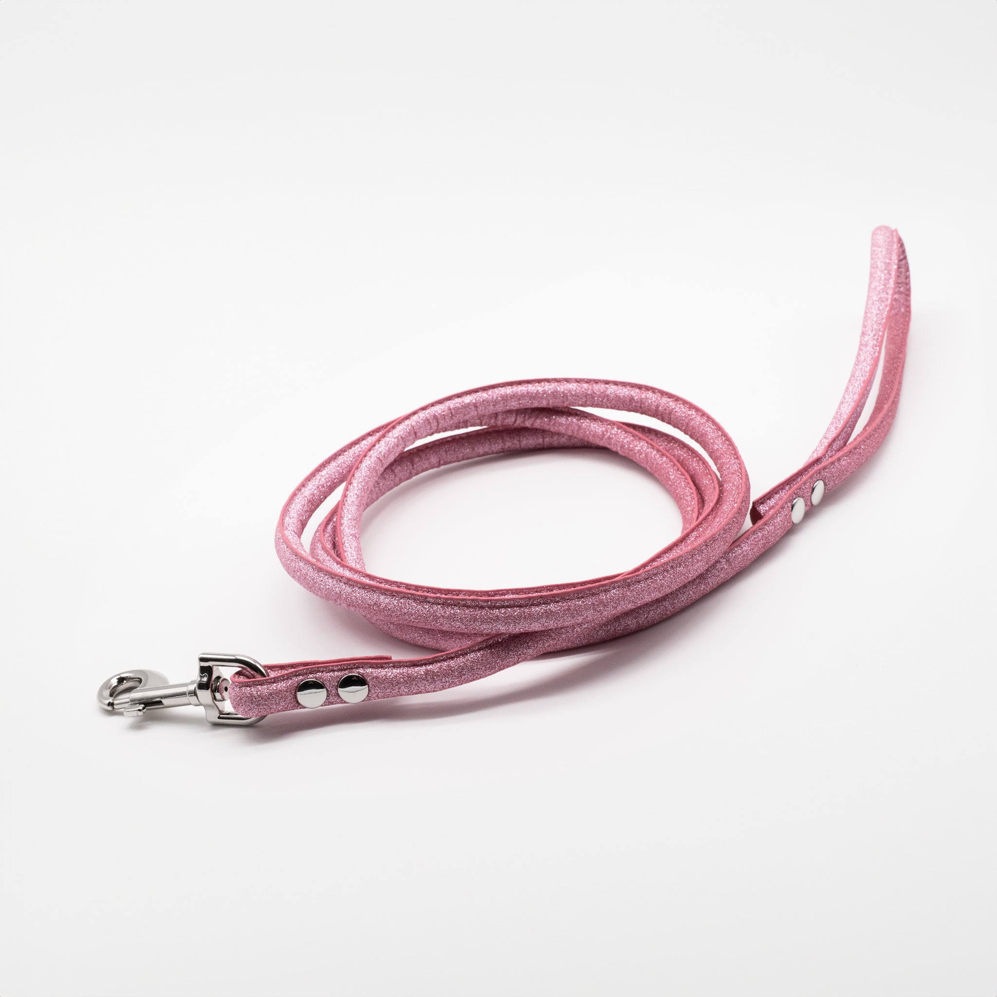 Pink Glitter Dog Lead